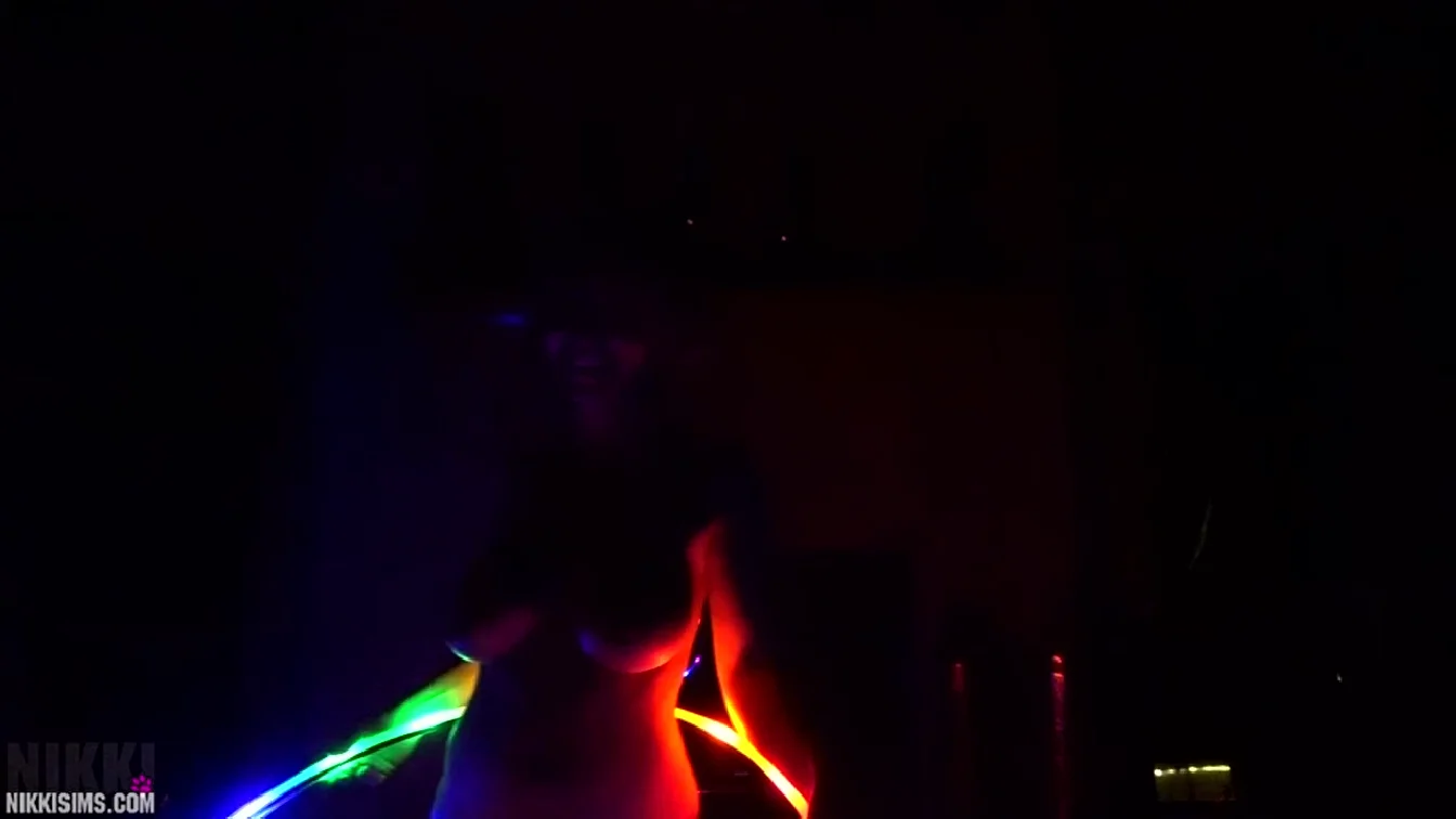 NikkiSims Hula Hoop XXX